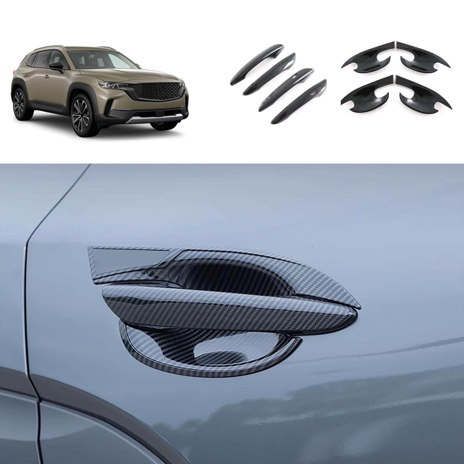 Amazon.com: TERDARAY Exterior Door Handle Covers Compatible with